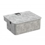 FU101 Roger Technology Steel Foundation Box and Lid (Hot Galvanised)