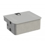 FU102 Roger Technology Hot Galvanised Foundation Box with Stainless Steel Lid